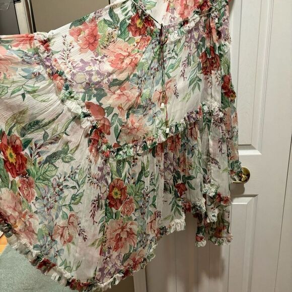 NWT. ZIMMERMANN 100% silk dress Sz AU2 US8 multi color - Picture 10 of 16